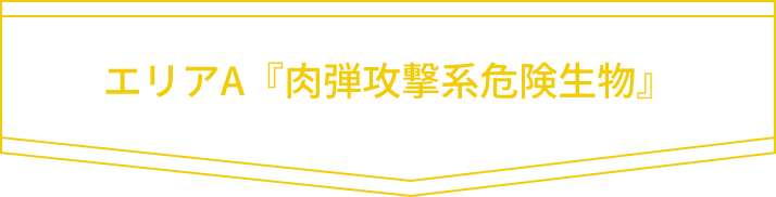 エリアA『肉弾攻撃系危険生物』